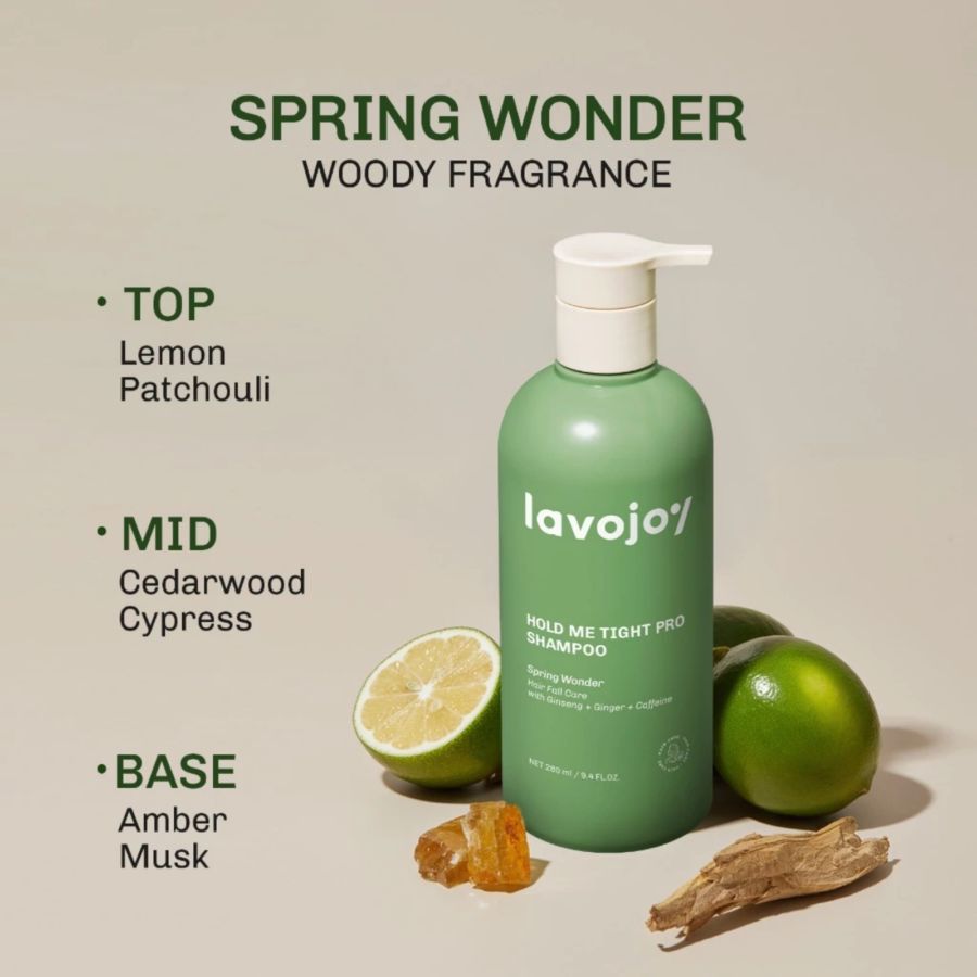 Lavojoy Hold Me Tight Pro Shampoo Spring Wonder 280ml