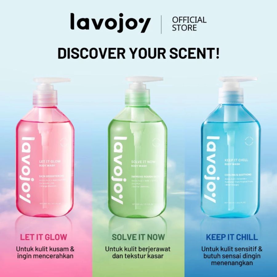 Lavojoy Let It Glow Whitening Body Wash 300ml