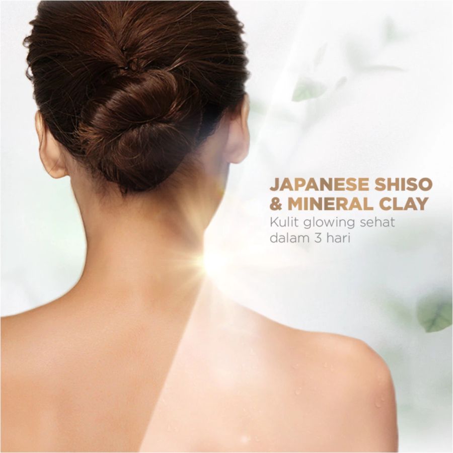 Lifebuoy Japanese Shiso Healty Glow Anti Bacterial Body Wash Pouch 380ml