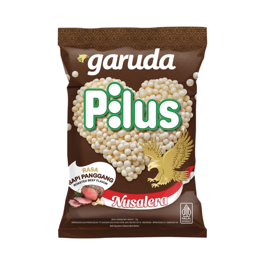 Garuda Pilus Sapi Panggang Kacang 80gram