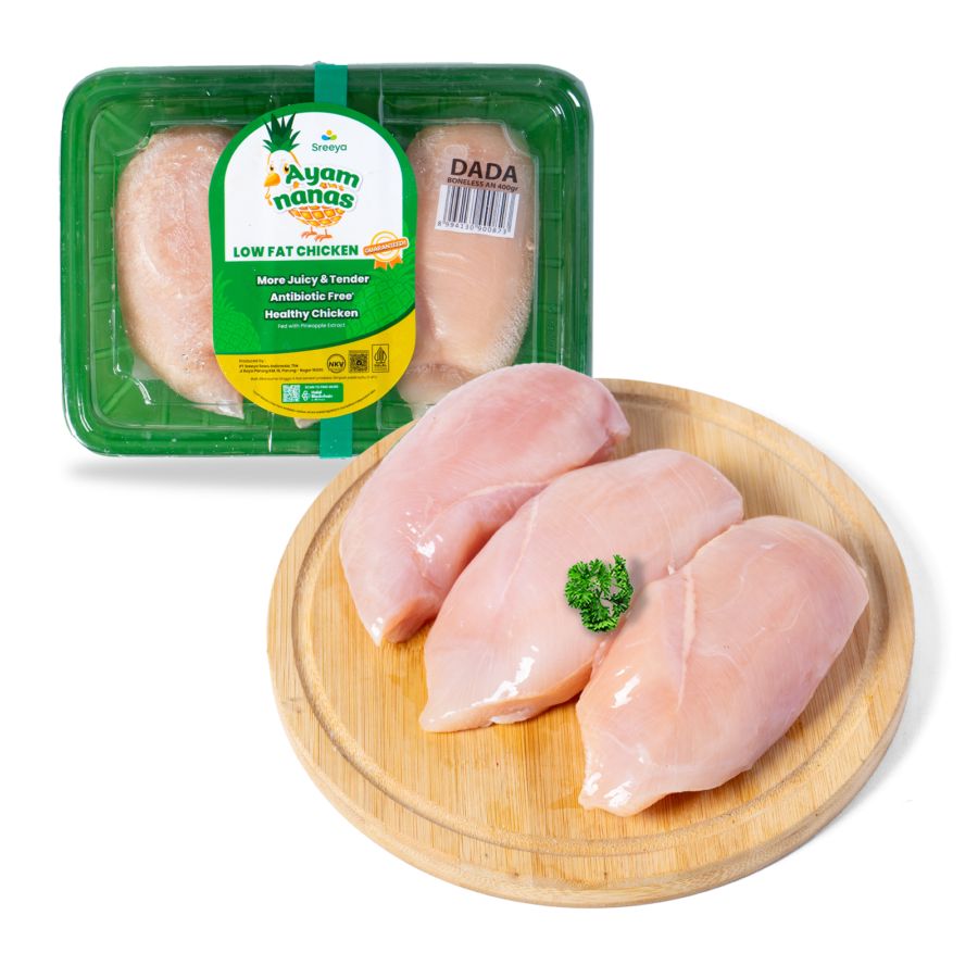 Ayam Nanas Segar Dada Boneless 400gram
