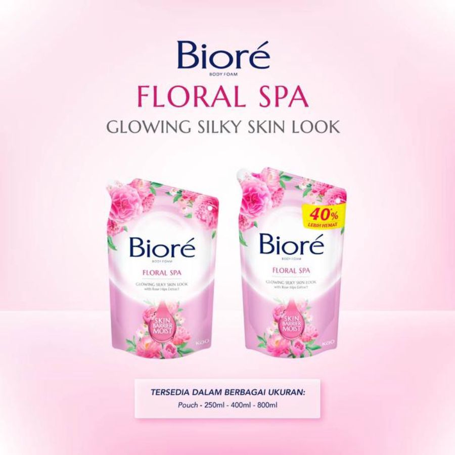 Biore Floral Spa Body Foam Refill 250ml