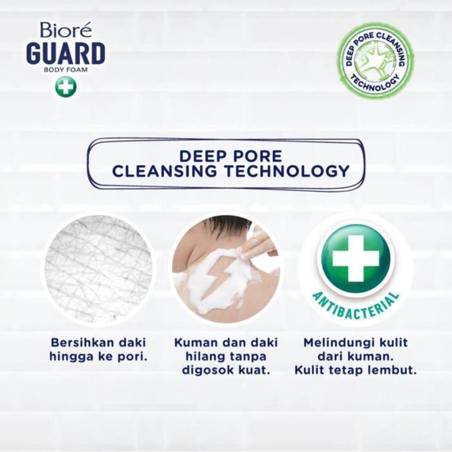 Biore Guard Lively Refresh Body Foam Pouch 400ml