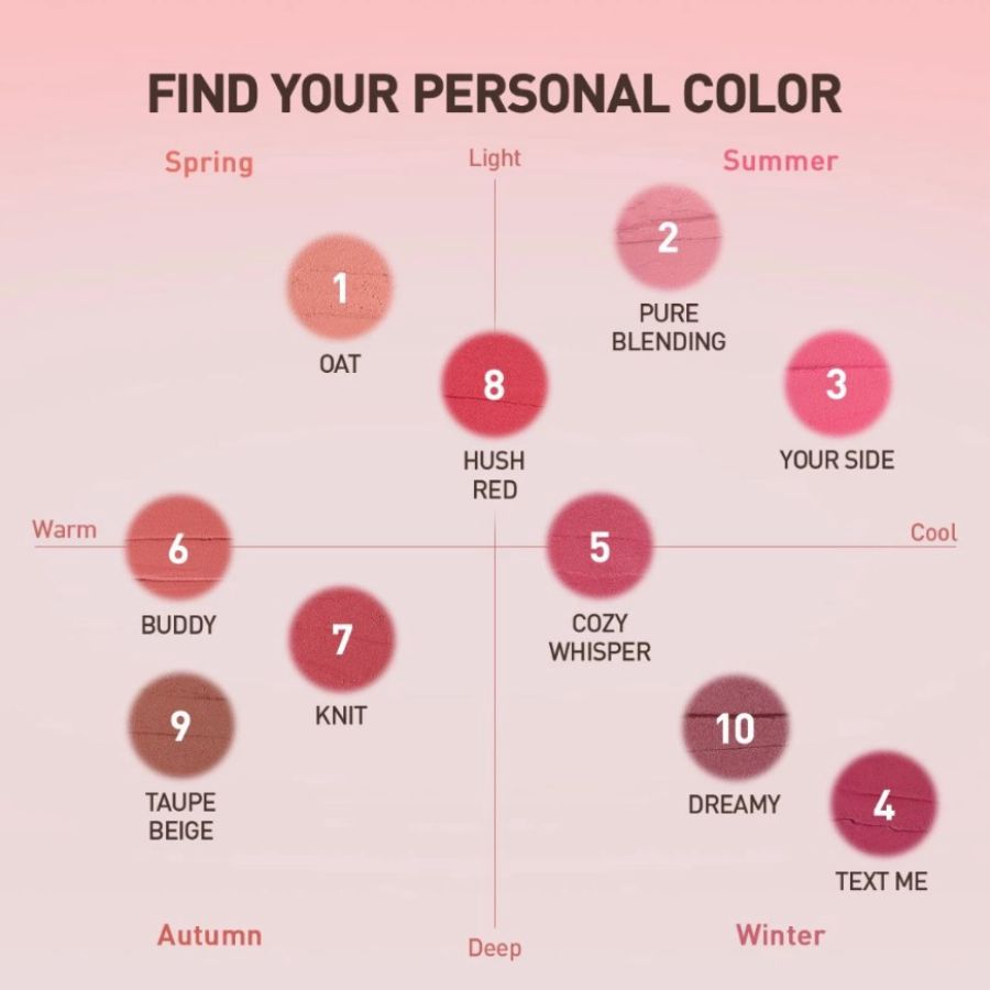 3CE  Cashmere Hug Matte 03 Your Side Lipstick 3gram