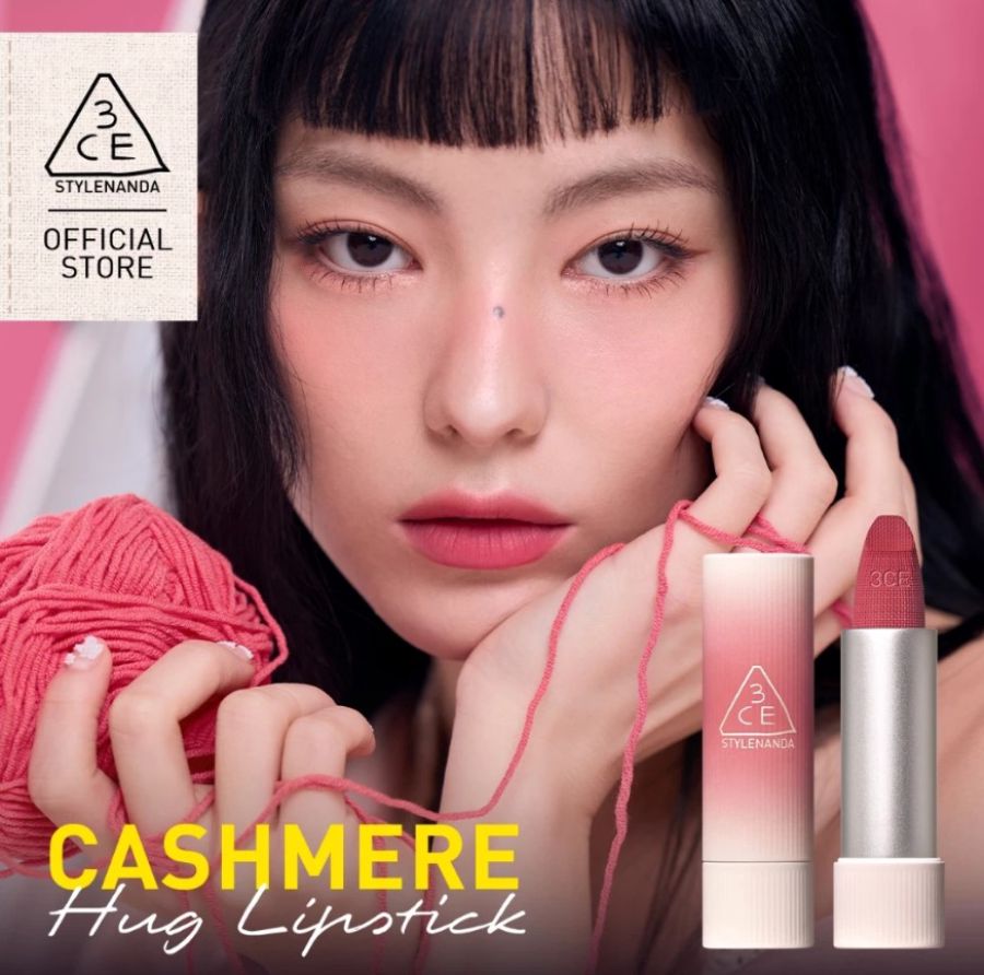 3CE  Cashmere Hug Matte 03 Your Side Lipstick 3gram