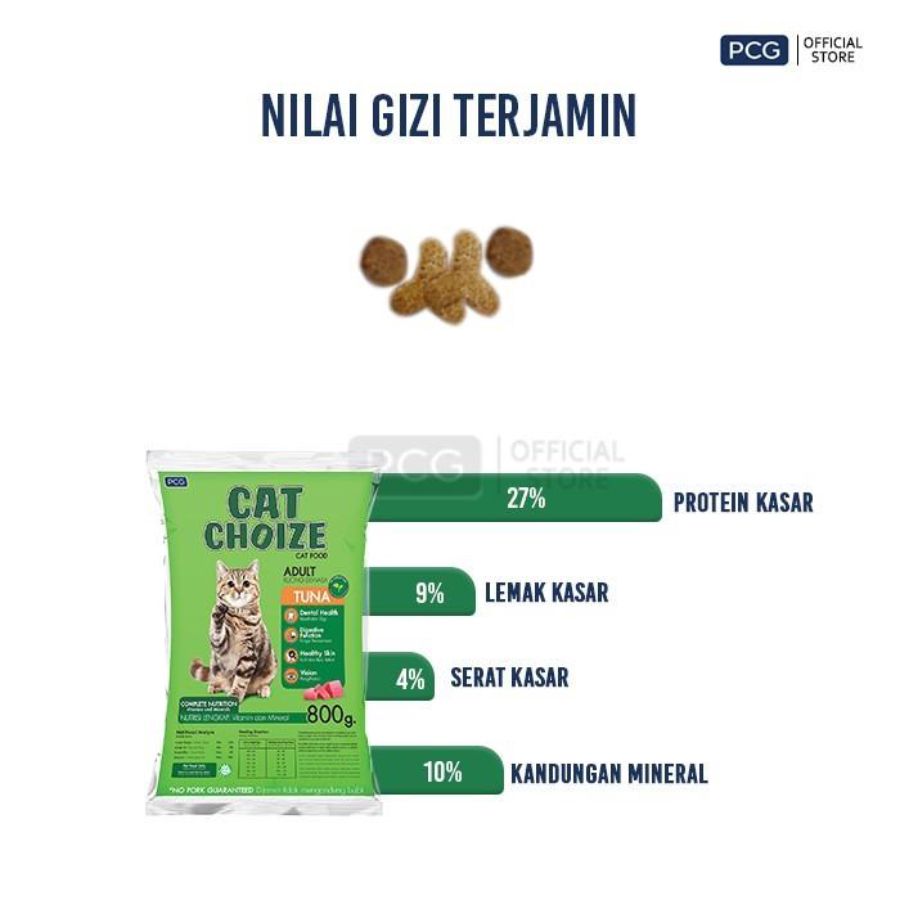 Cat Choize Tuna Adult Makanan Kucing 800gram