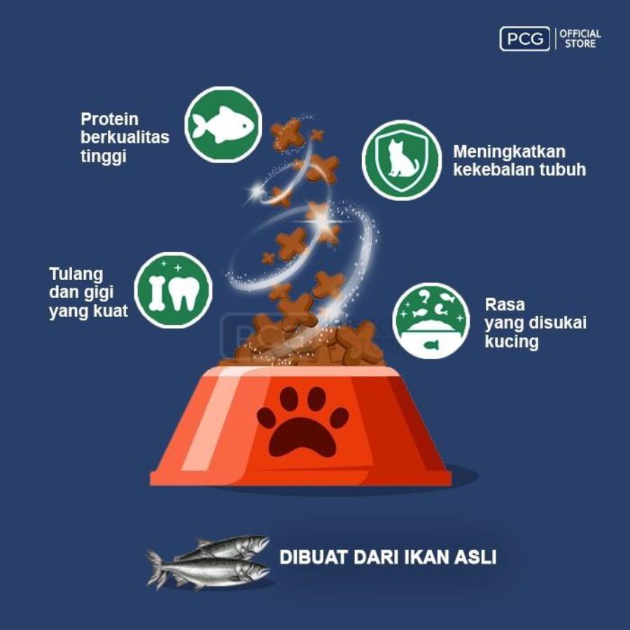 Cat Choize Tuna With Milk Kitten Makanan Kucing 1000gram