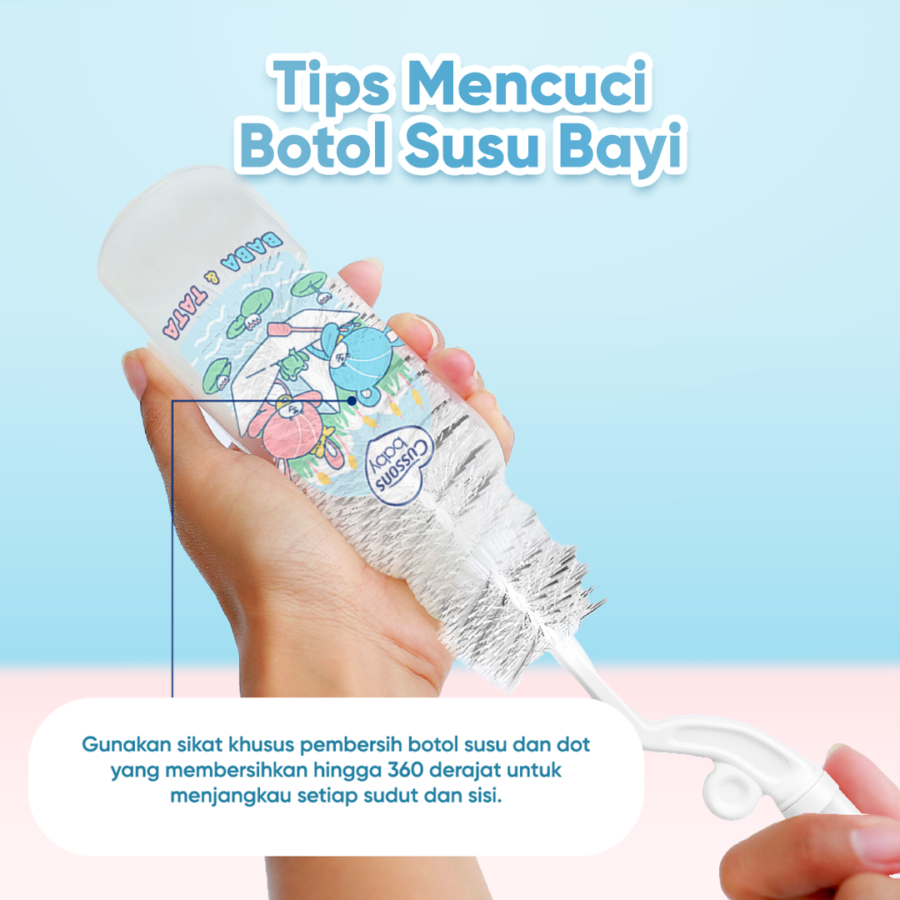 Cussons Baby Foldable Bottle Brush 1pack