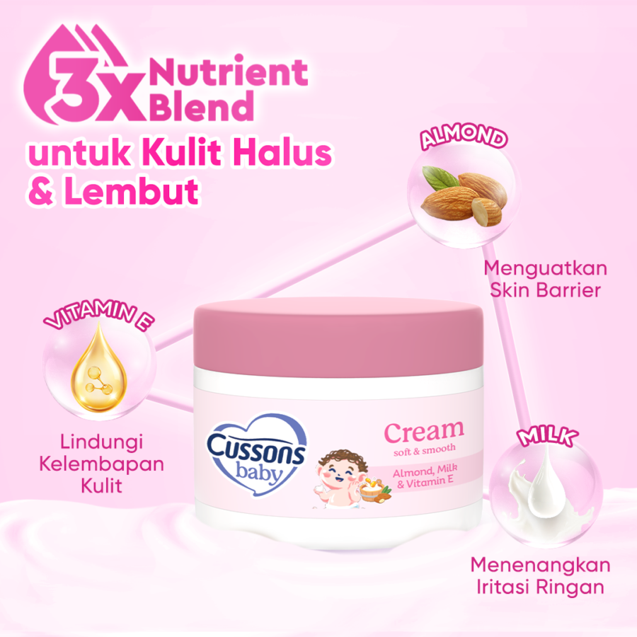Cussons Baby Cream Soft & Smooth 100gram