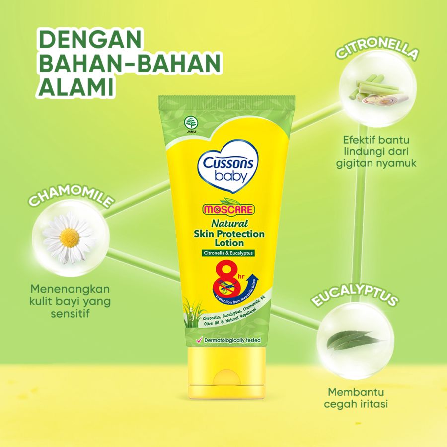 Cussons Baby Lotion Moscare Skin Protection Anti Nyamuk 100gram
