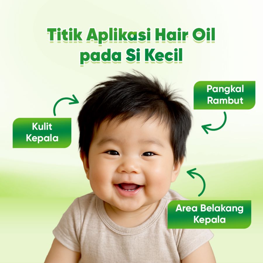 Cussons Baby Natural Hair Oil Coconut & Vit E Perawatan Bayi 100ml