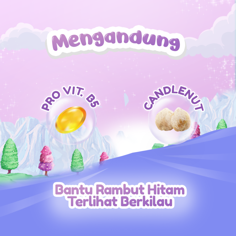 Cussons Kids 2in1 Black Shiny Shampoo & Conditioner 200ml