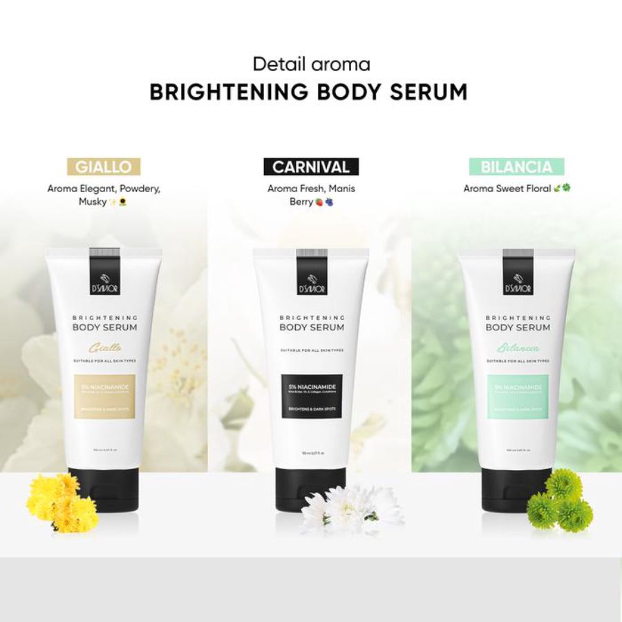 D'Savior Brightening Carnival Body Serum 150ml