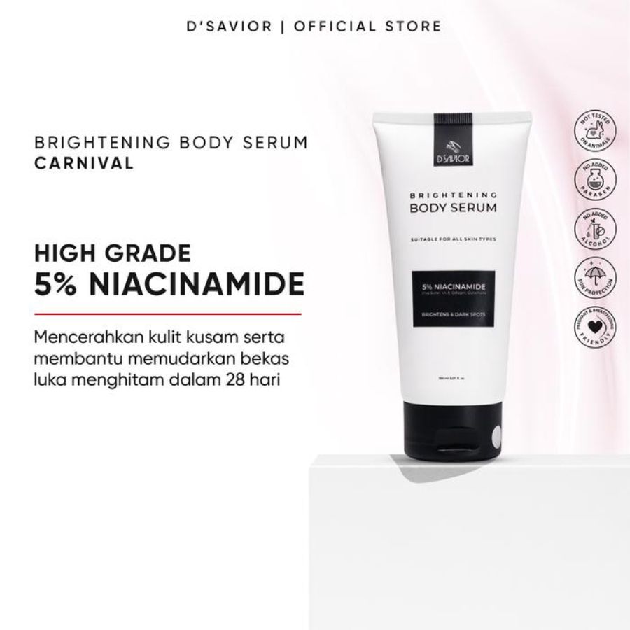 D'Savior Brightening Carnival Body Serum 50ml