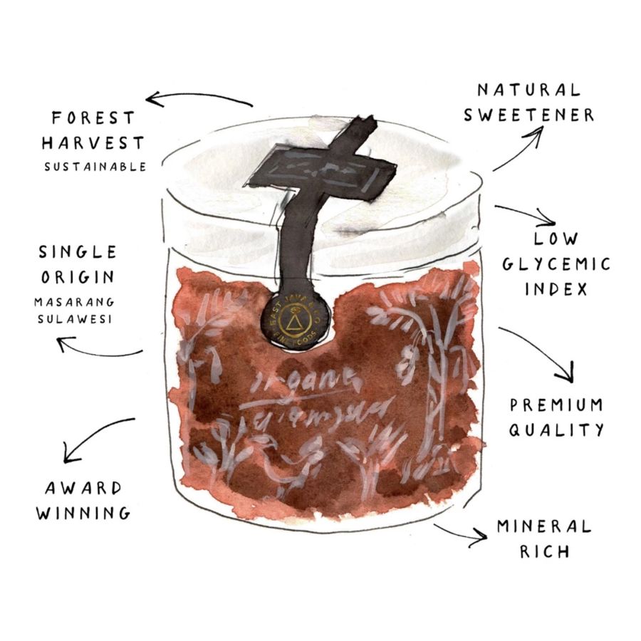 East Java & Co Organic Arenga Sugar 375gram