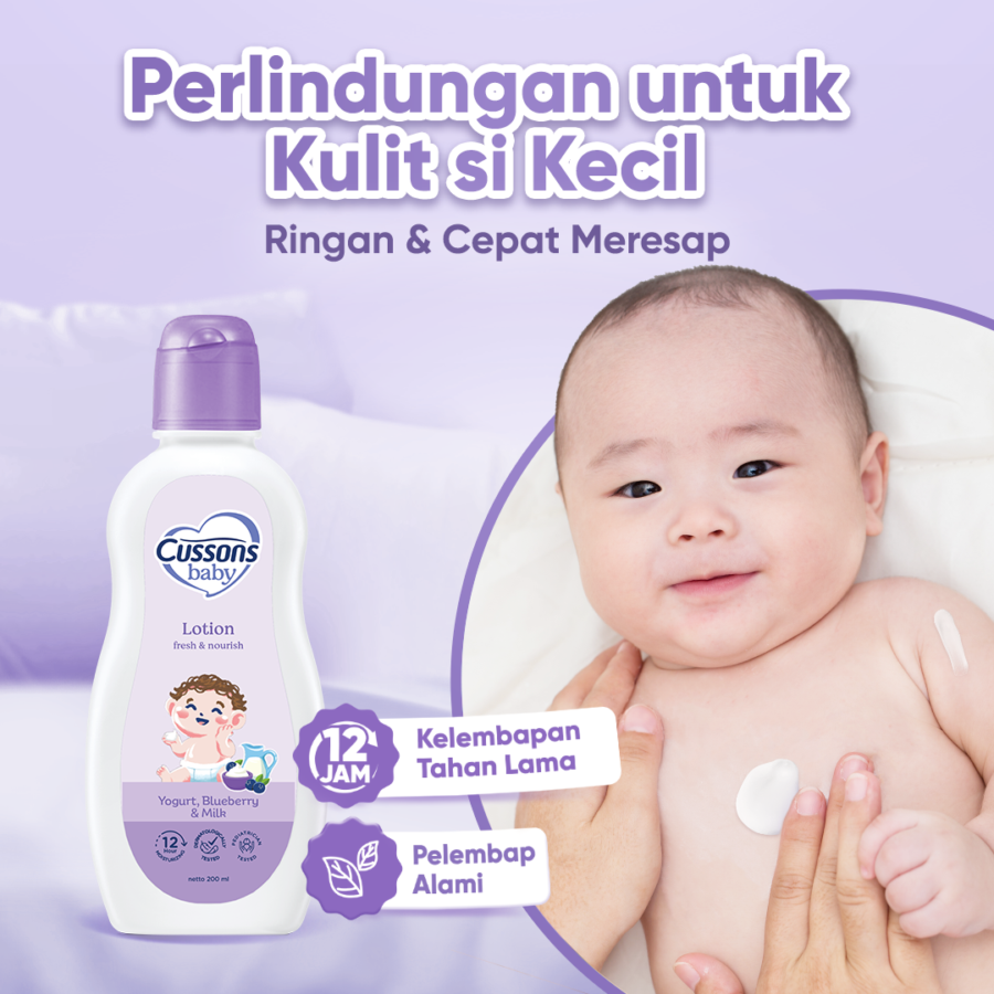 Cussons Baby Lotion Fresh & Nourish 200ml
