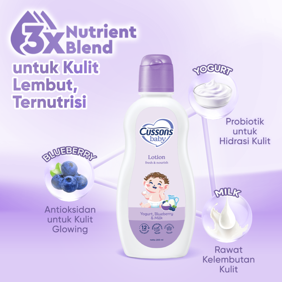 Cussons Baby Lotion Fresh & Nourish 200ml