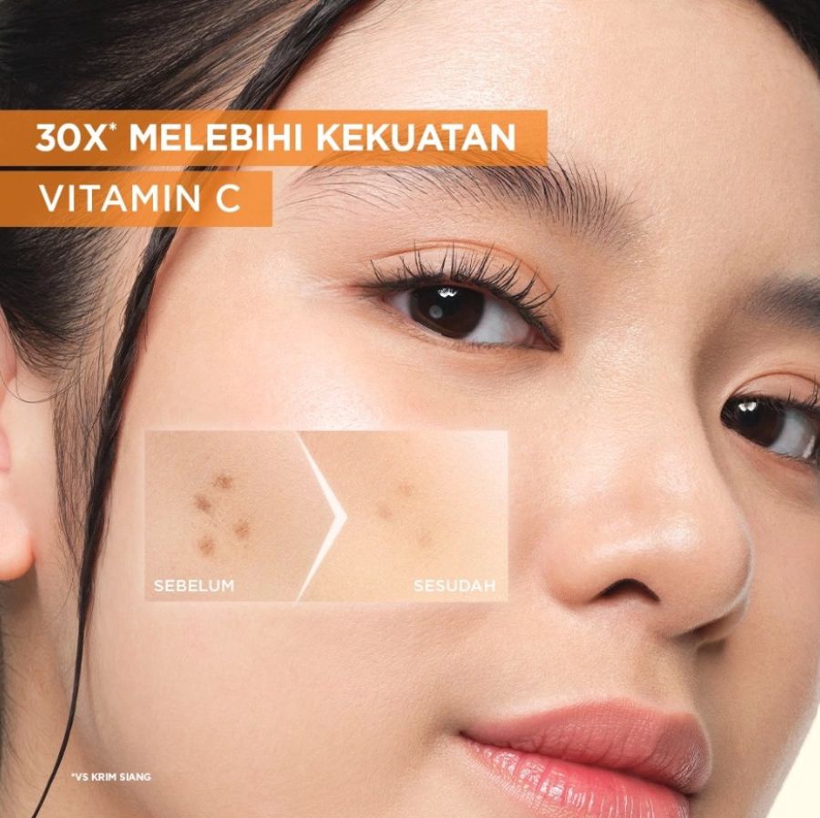 Garnier Bright Complete 30X Vitamin C Booster Serum Wajah 30ml