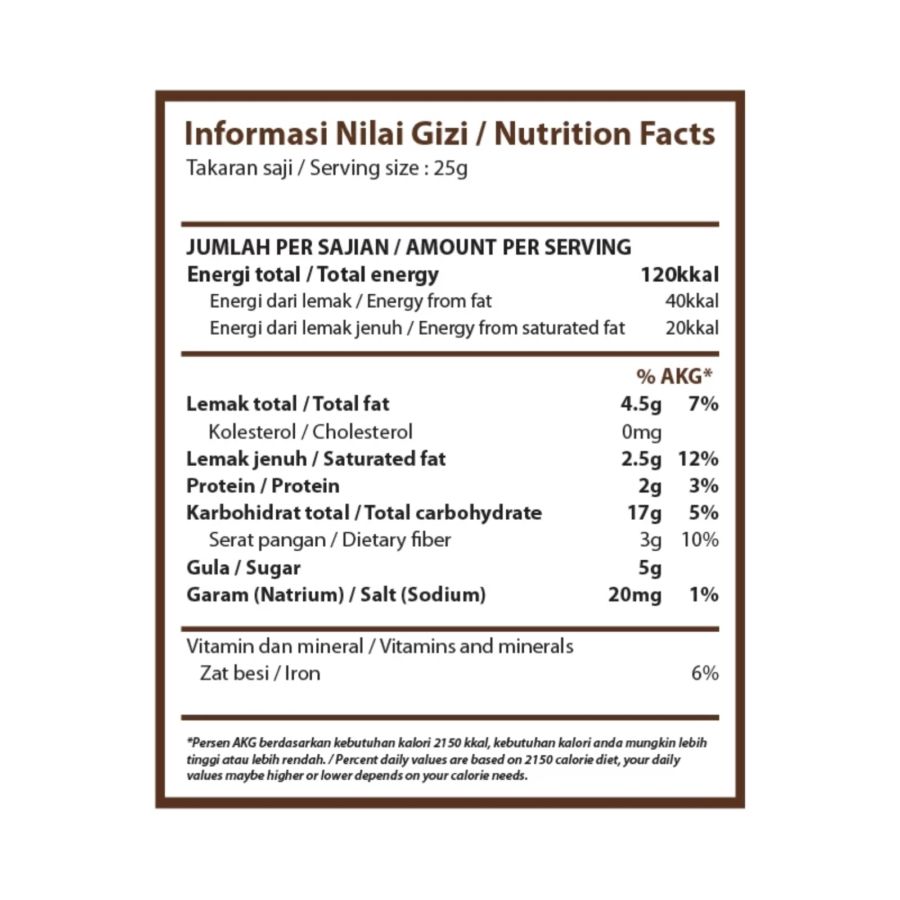 Granola Creation Muesli Dark Chocolate & Banana 400gram