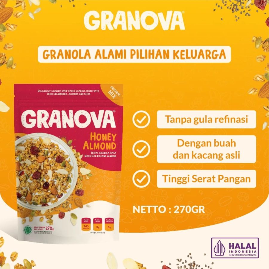 Granova Honey Almond 270gram