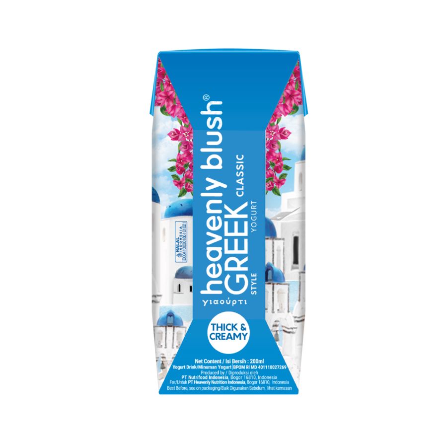 Heavenly Blush Greek Yogurt Classic 200ml