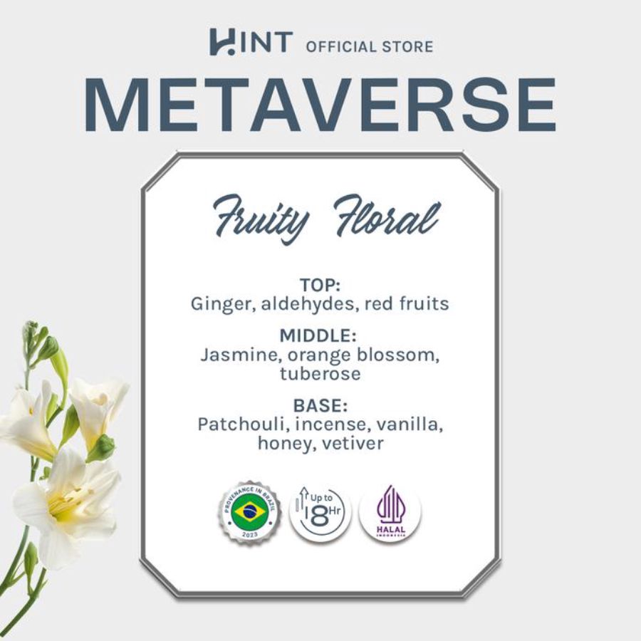 Hint Metaverse Eau de Parfum 50ml