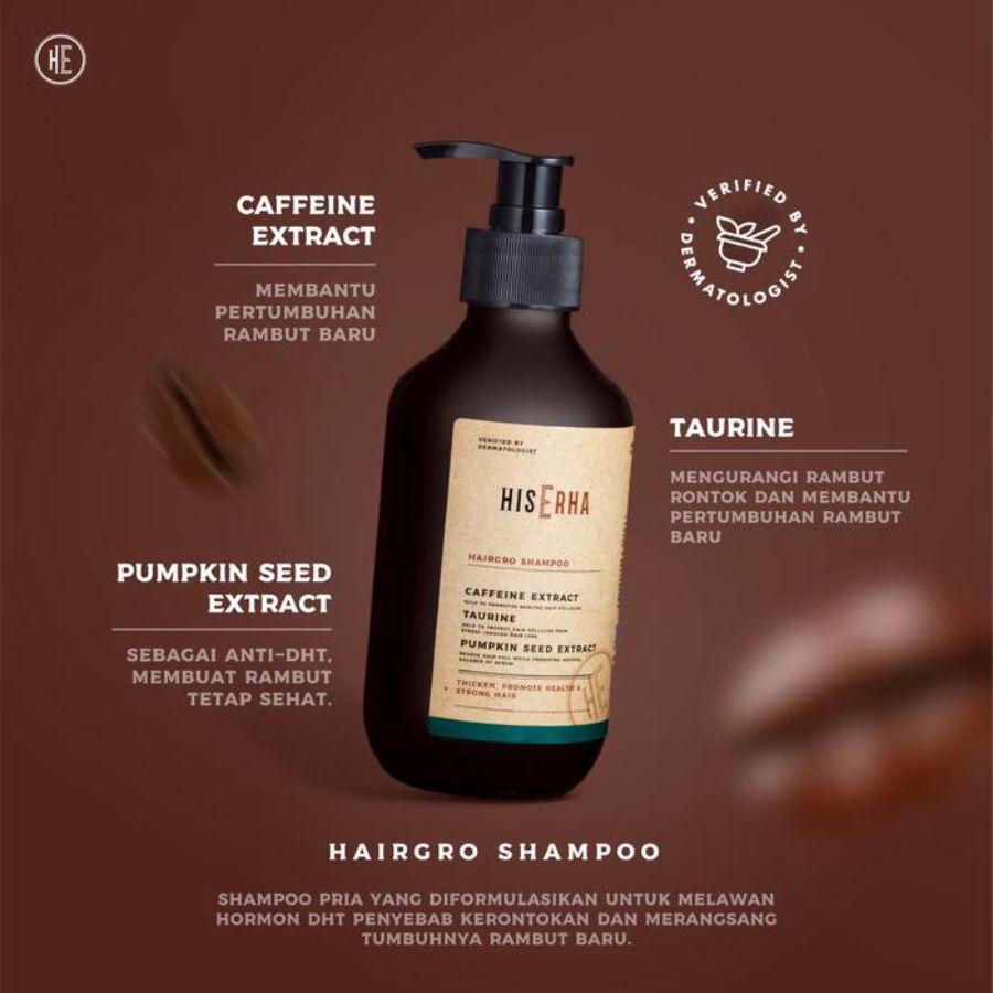 His Erha Hairgo Shampoo 270ml