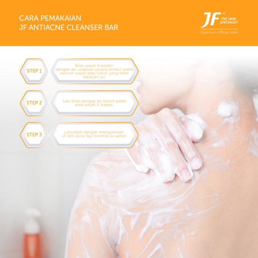 JF Sulfur Anti Acne Barsoap 90gram