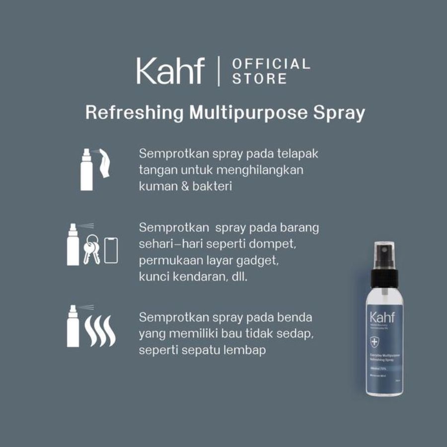 Kahf Everyday Multipurpose Morrocan Mint Refreshing Spray 100ml