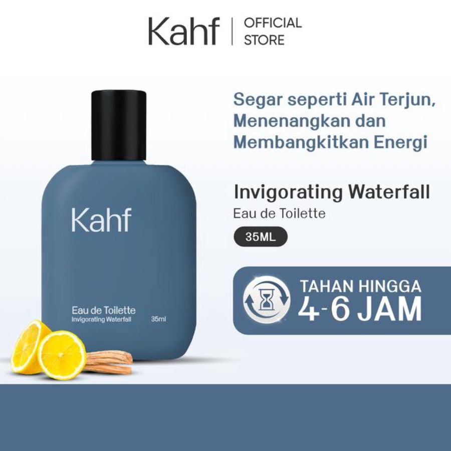 Kahf Invigorating Waterfall Eau De Toilette 35ml