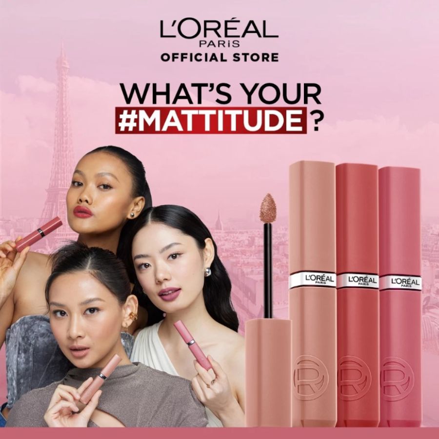 L'Oreal Paris Infallible Matte Resistance 645 Crush Alert Liquid Lipstik 7ml