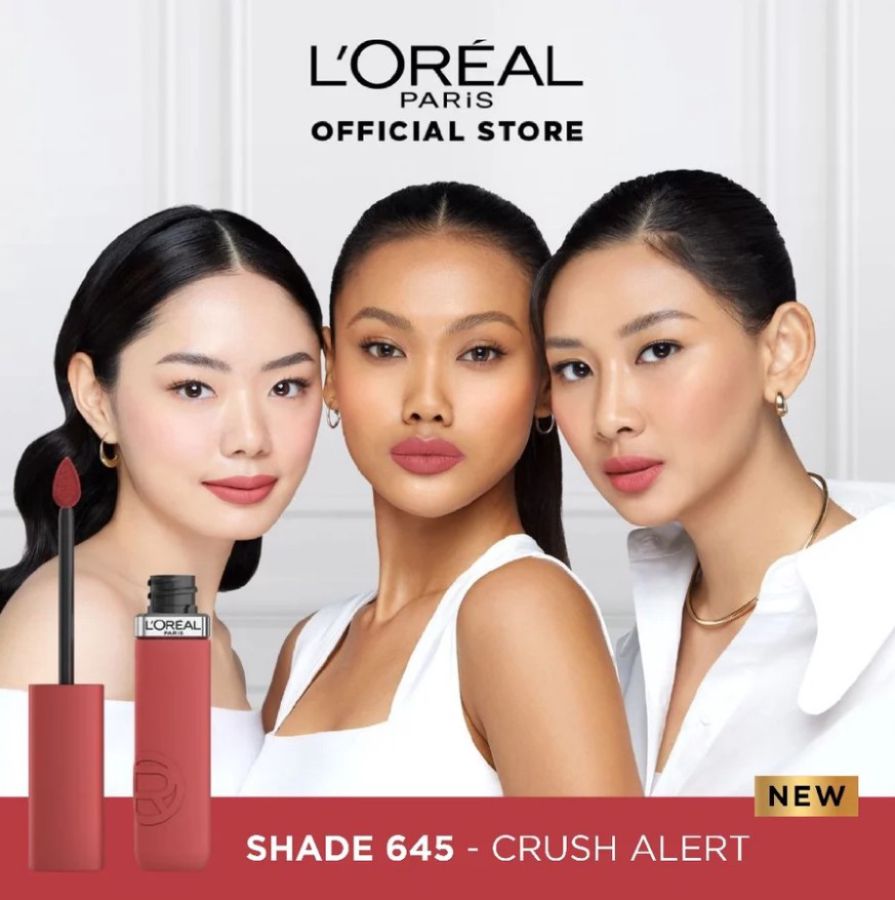 L'Oreal Paris Infallible Matte Resistance 645 Crush Alert Liquid Lipstik 7ml