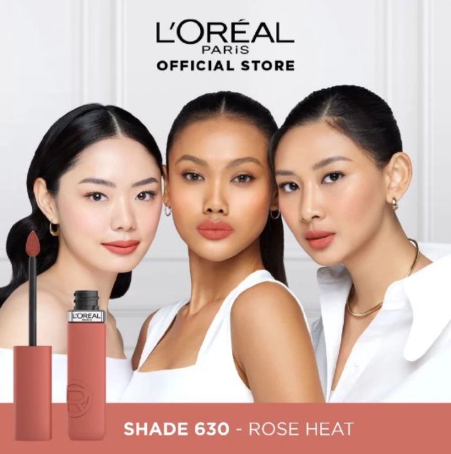 L'Oreal Paris Infallible Matte Resistance 630 Rose Heat Liquid Lipstik 7ml