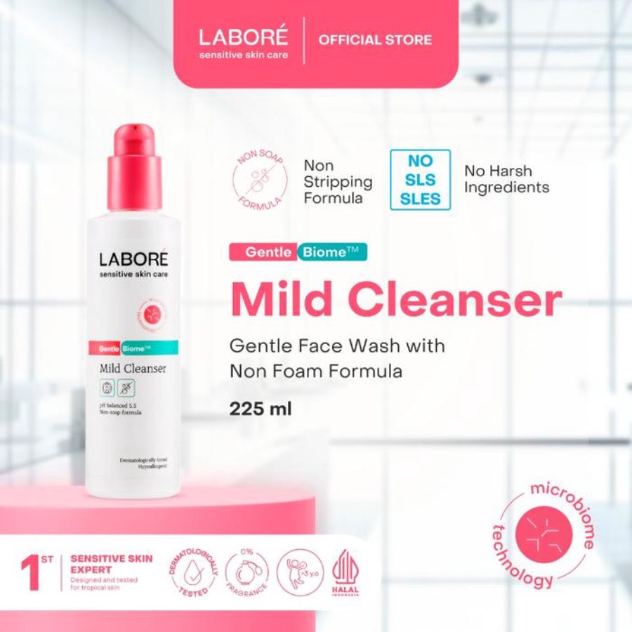 LABORE Sensitive Skin Care GentleBiome Mild Cleanser 100ml