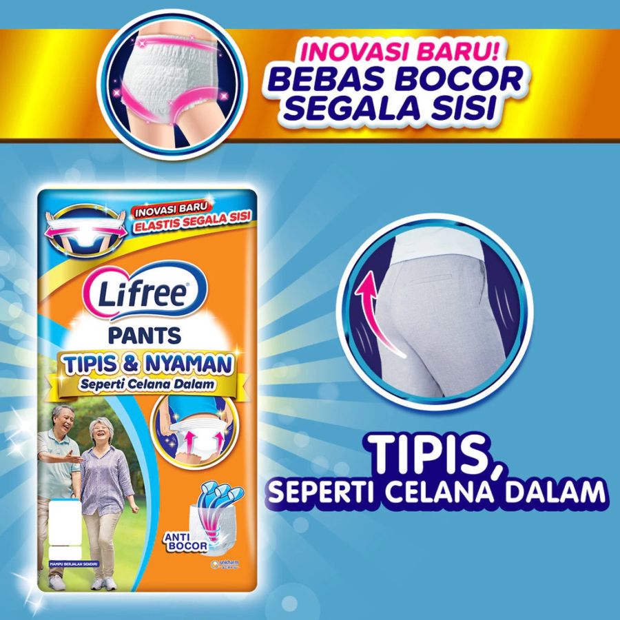 Lifree Celana Tipis XL 3 1pack
