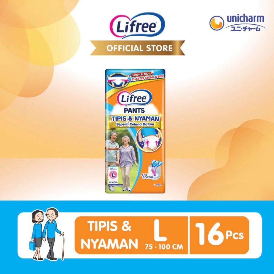 Lifree Celana Tipis L 4 1pack