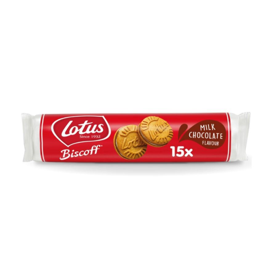 Lotus Biscoff Milk Chocolate Biscuits 110gram