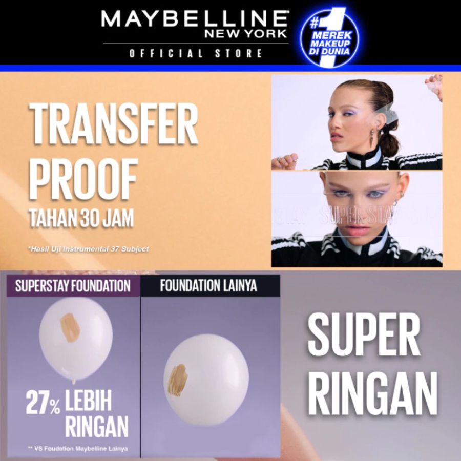 Maybelline Superstay Lumi Matte 120 Foundation 35ml