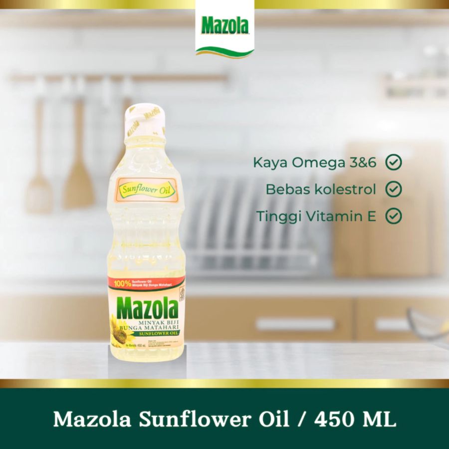 Mazola Sunflower Oil 450ml