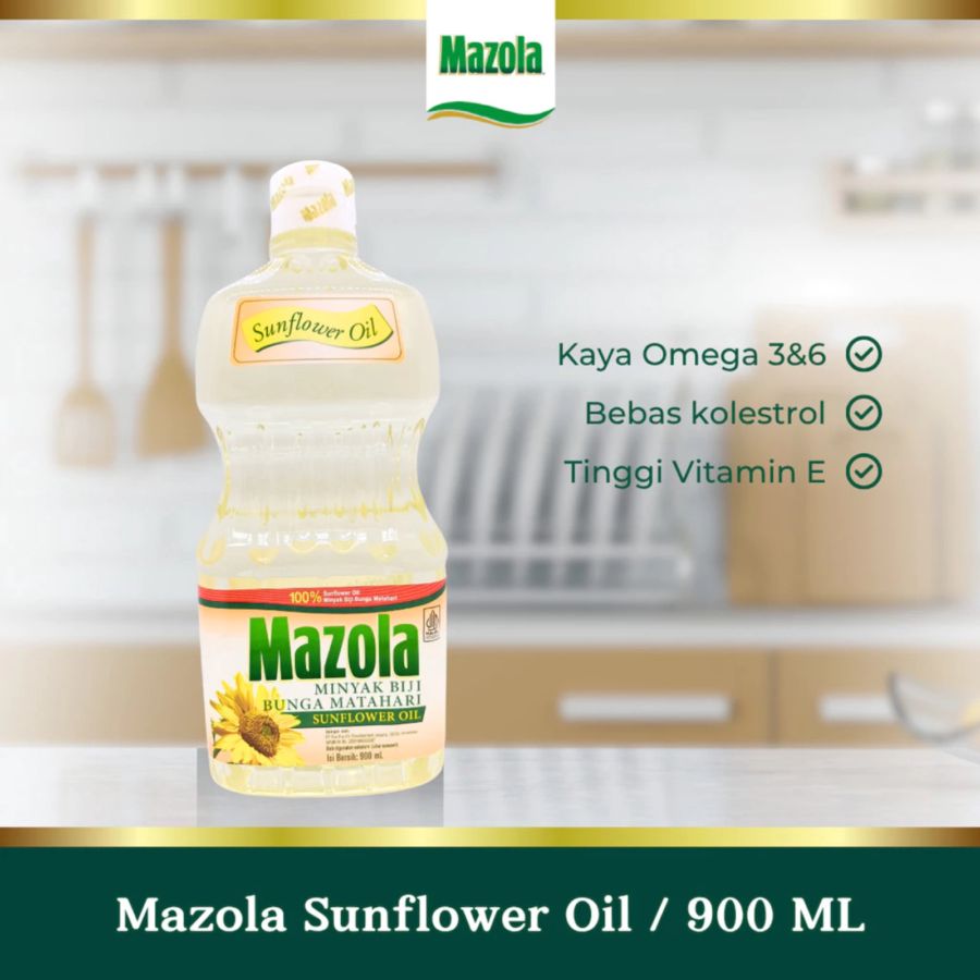 Mazola Sunflower Oil 900ml