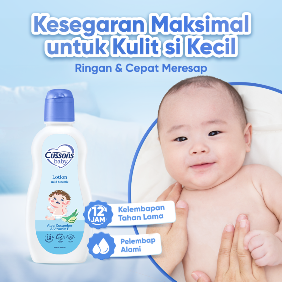 Cussons Baby Lotion Mild & Gentle 200ml
