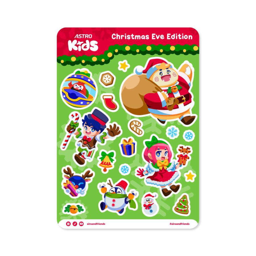 Sticker Sheet Special Edition Astro Kids