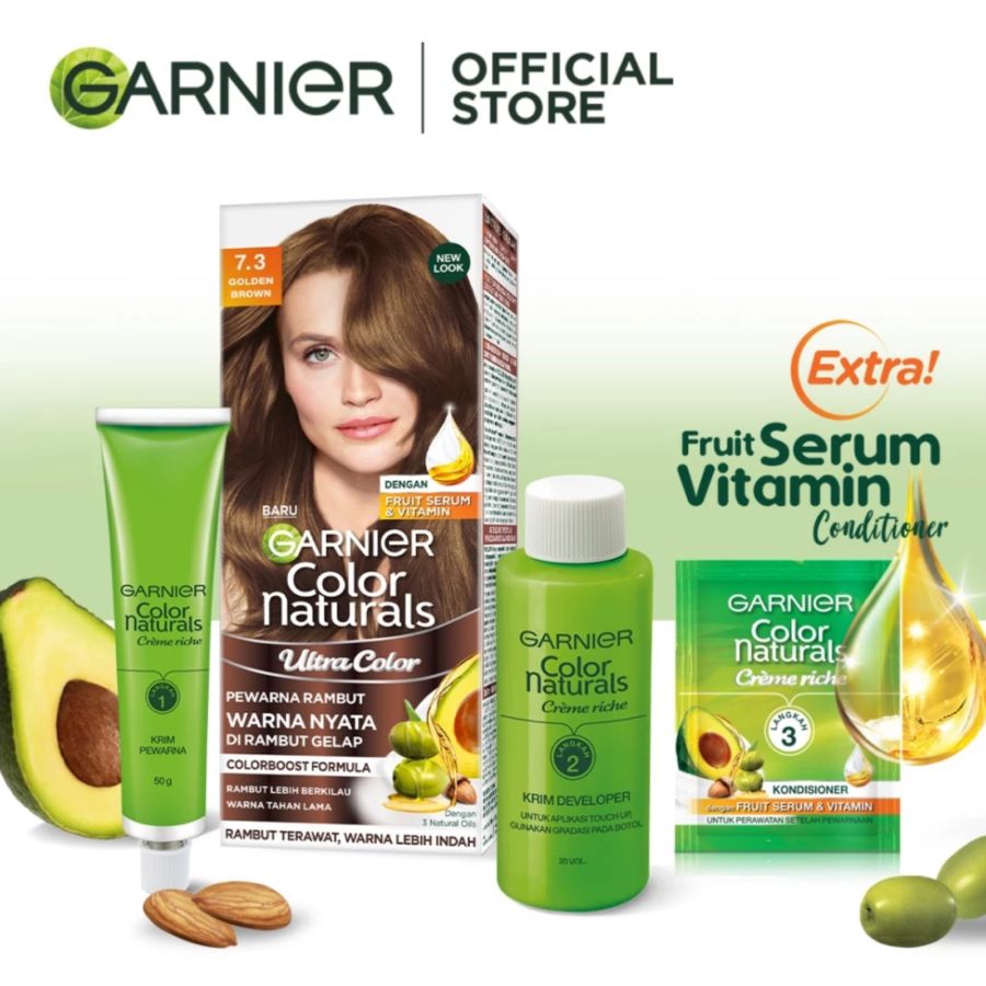 Garnier Color Naturals Hair Golden Brown 1pack