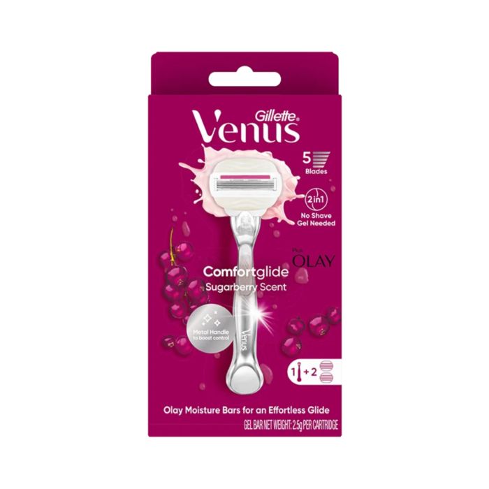 Gillette Venus Comfortglide Sugarberry Scent Alat Cukur