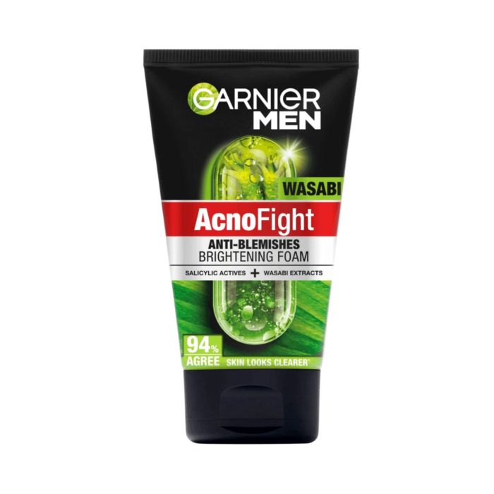 Garnier Man Facial Foam Acno Fight Wasabi