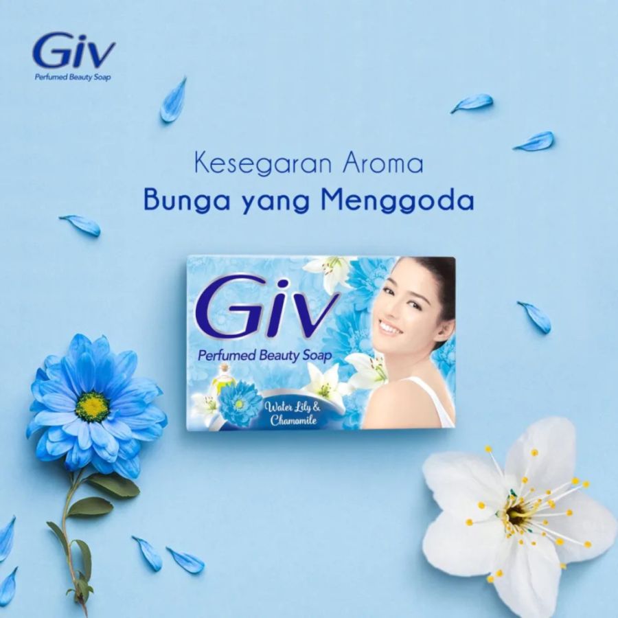 Giv Water Lily & Chamomile Barsoap 72gram