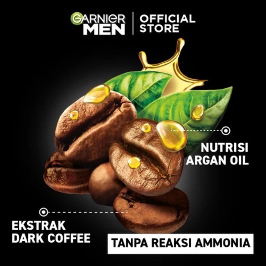 Garnier Men Hitam Alami Shampoo Color 1pack