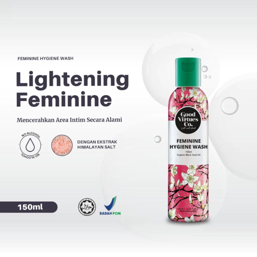 Good Virtues Co. Lightening Feminine Hygiene Wash 150ml
