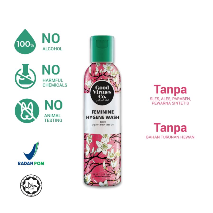 Good Virtues Co. Lightening Feminine Hygiene Wash 150ml