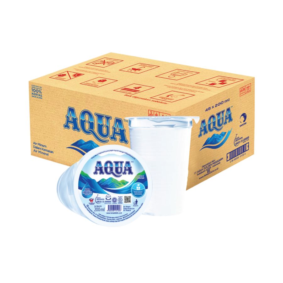 AQUA Air Mineral Cup Dus 200ml 48pcs